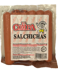 [16048] SALCHICHAS EL COMPA 411g