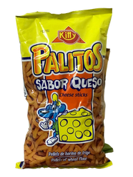 [3912] 2-PACK CHICHARRON CON LIMON 60g Y PALITO DE QUESO 120g KITTY/8