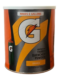 [A4-34035] GATORADE EN POLVO DE NARANJA 6 GALONES