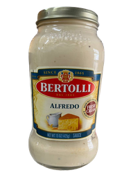 [22163] SALSA ALFREDO BERTOLLI 15oz