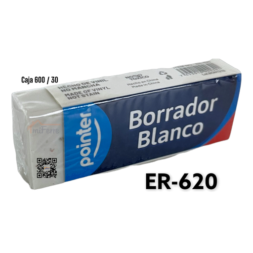 [ER-620] BORRADOR PLASTICO POINTER GRANDE