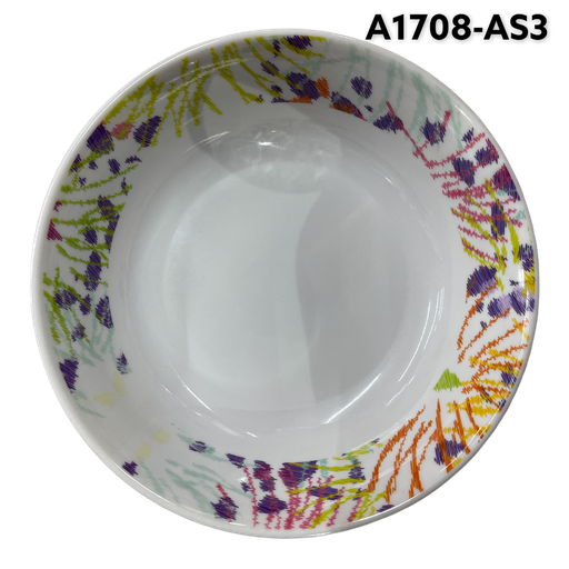 [A1708-AS3] BOWL DE MELAMINA 8"