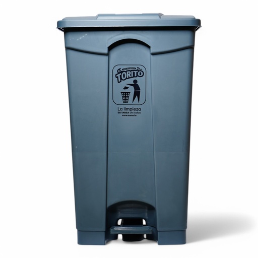 [TORPBW87] BASURERO PLASTICO CON RUEDA 23GL